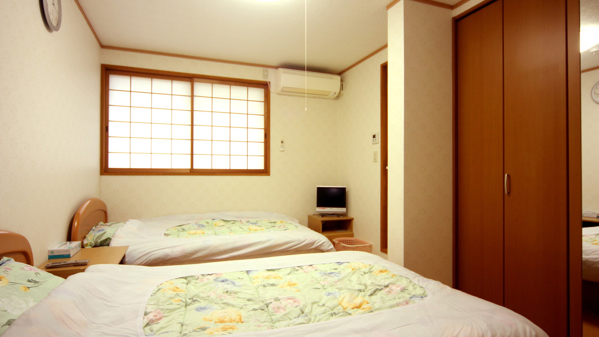 [Kamar Twin Bergaya Barat di Sayap Baru] Nikmati masa inap yang menenangkan di kamar twin ♪