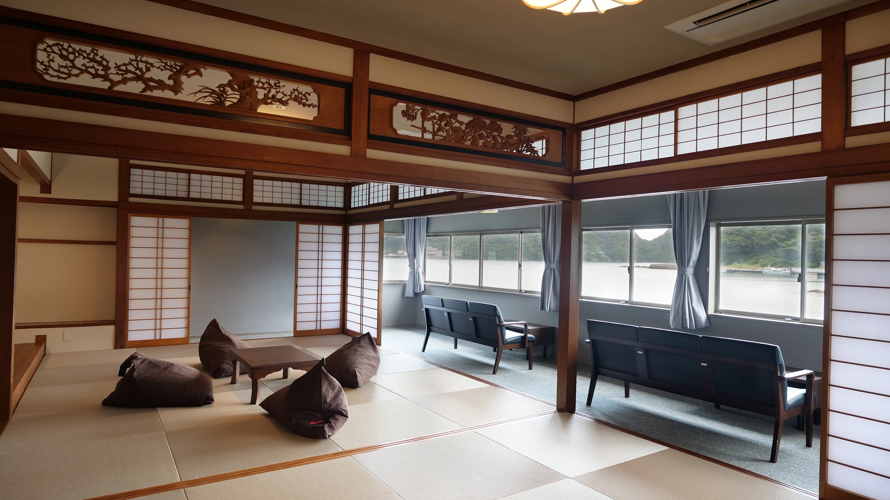 Kamar Superior bergaya Jepang (2 kamar) Tidak ada kamar mandi dalam (bangunan kayu) *Contoh kamar tamu