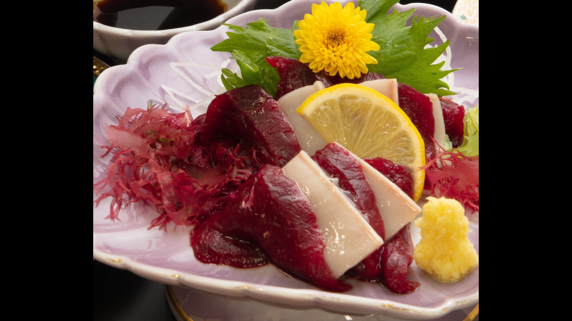 Whale sashimi