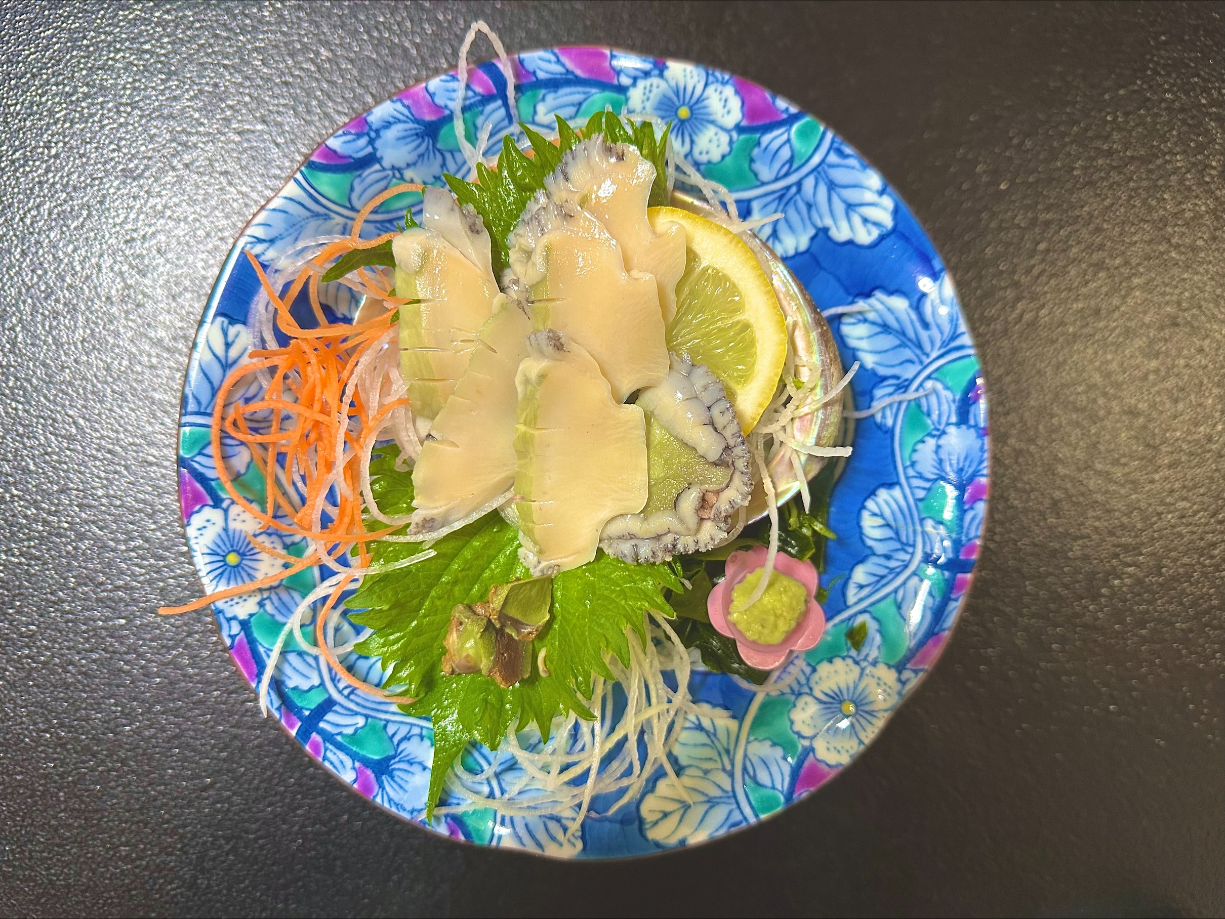 鮑魚刺身