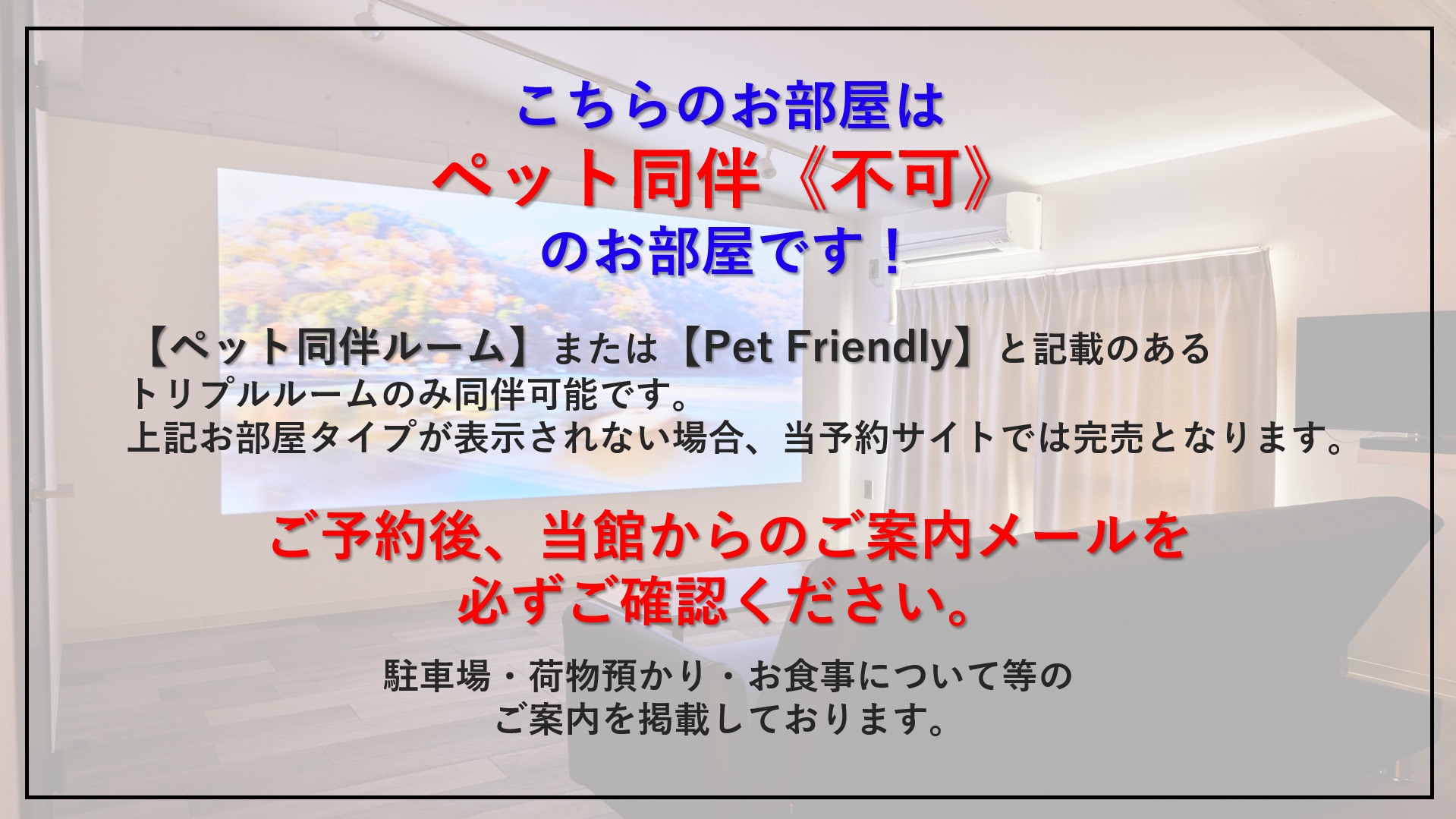 [Room with theater] Fourth room