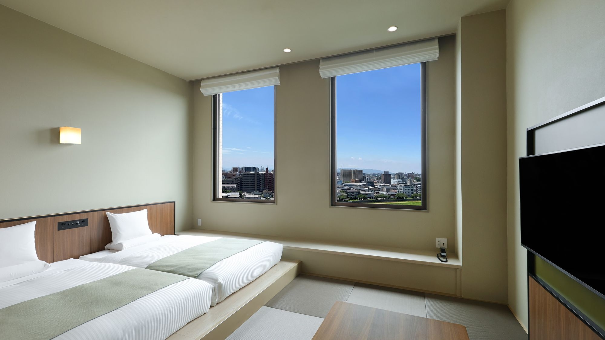 Japanese Family Twin Room / Bathroom equipped with ReFa FINE BUBBLE U shower head