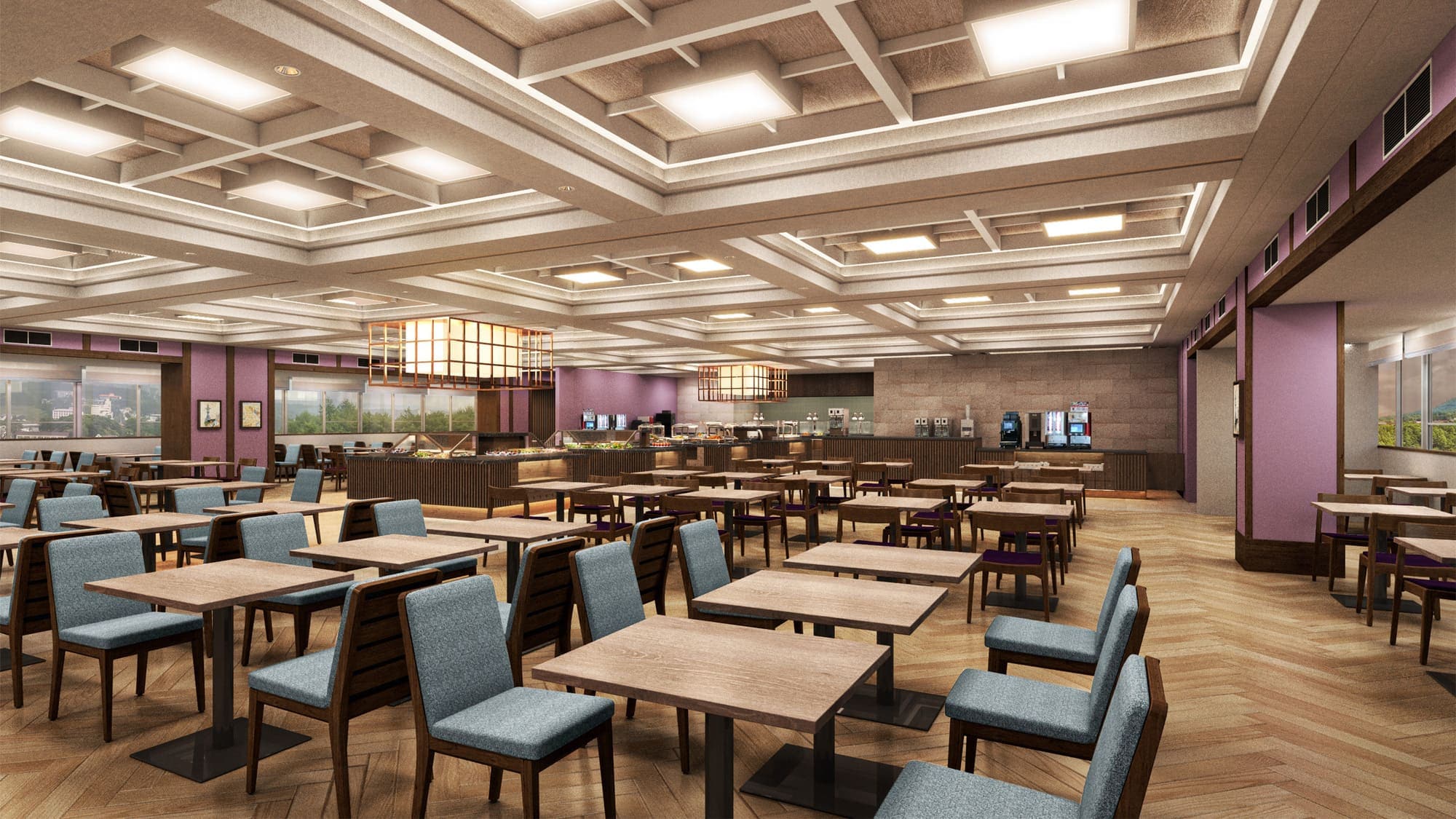 Restoran yang menyajikan "Jomo Karuta" dan "kerajinan tradisional Gunma" (diganti mereknya dan dijadwalkan dibuka pada Desember 2025)