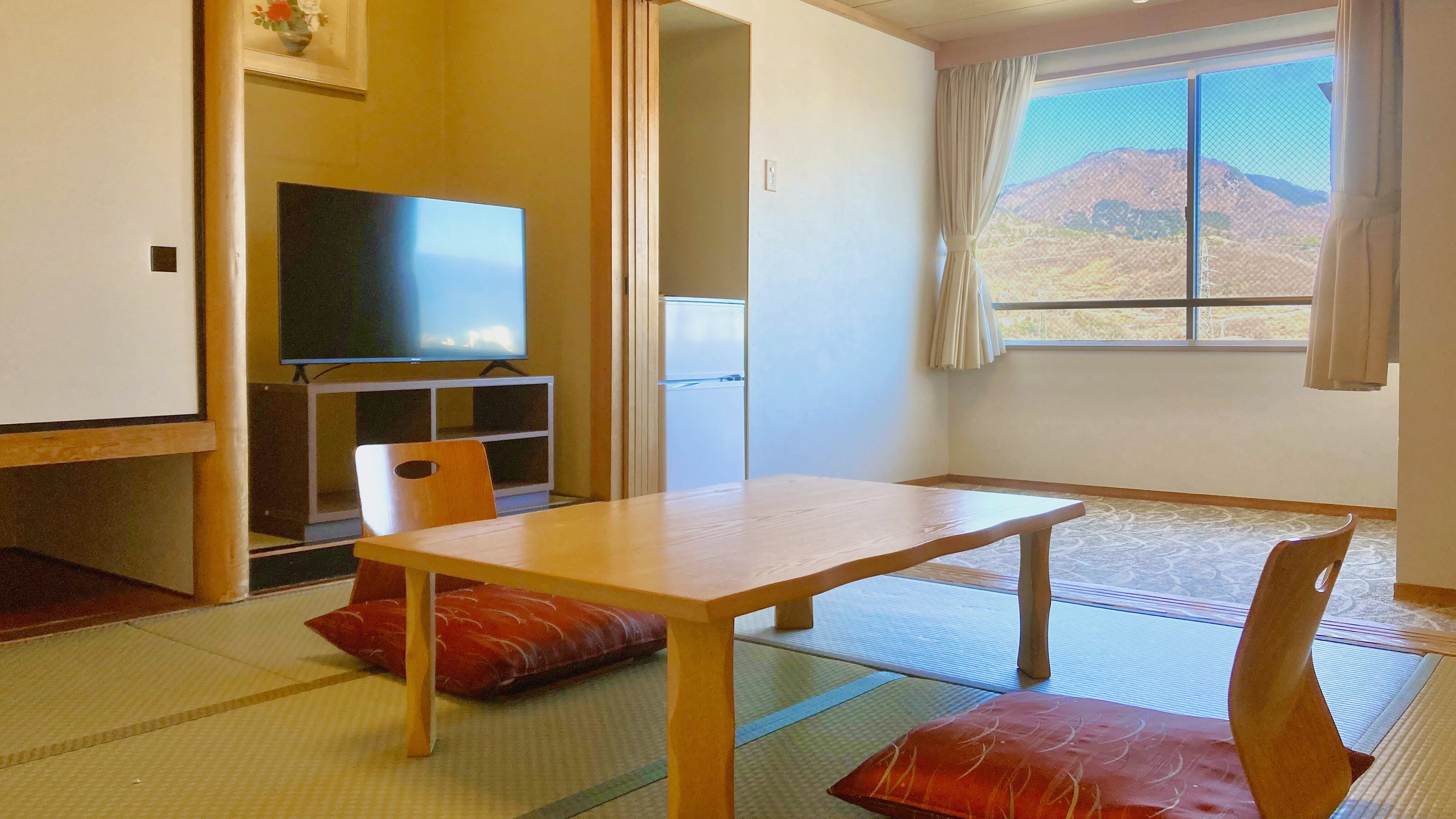 [Open-air bath included] Example of a Japanese-style room with 8 tatami mats