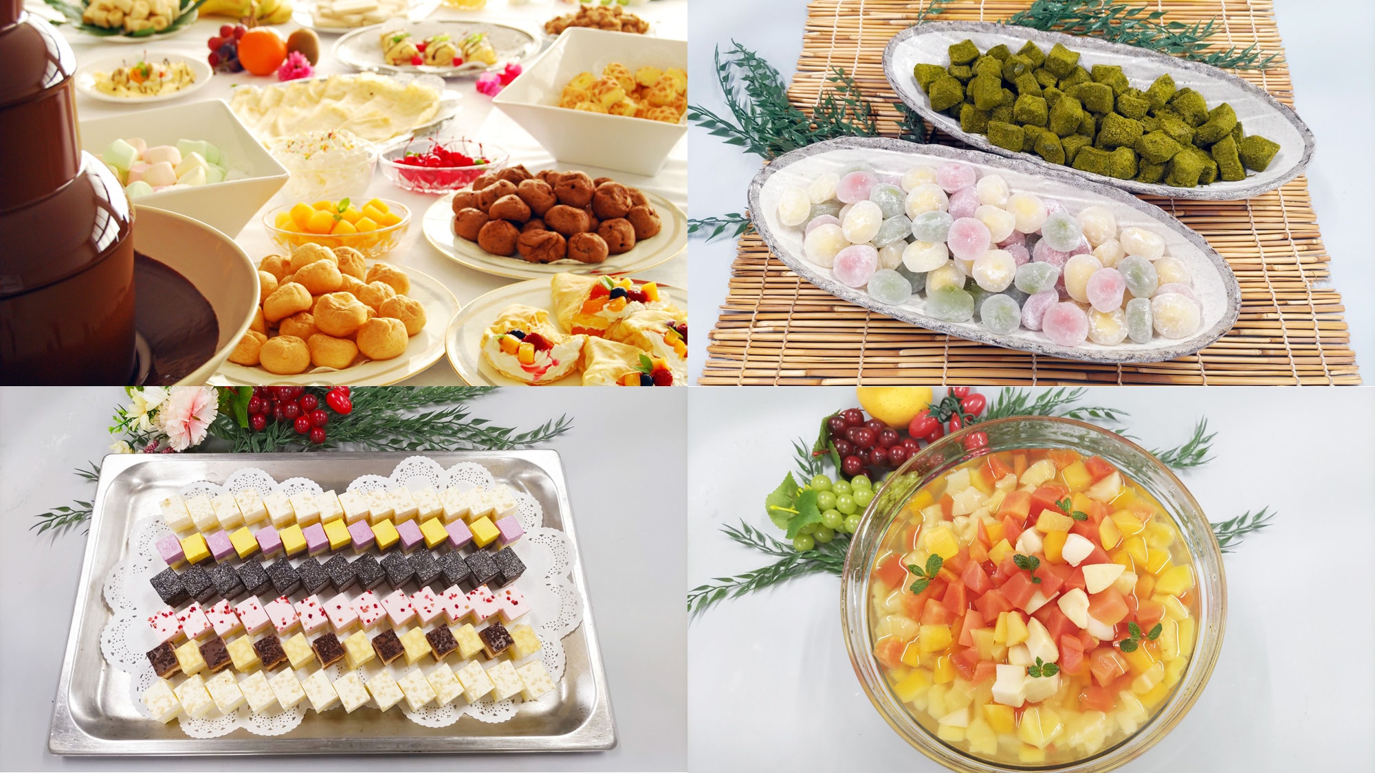 [Juni hingga Agustus] Contoh prasmanan makan malam