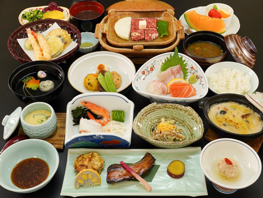 An example of a dinner kaiseki