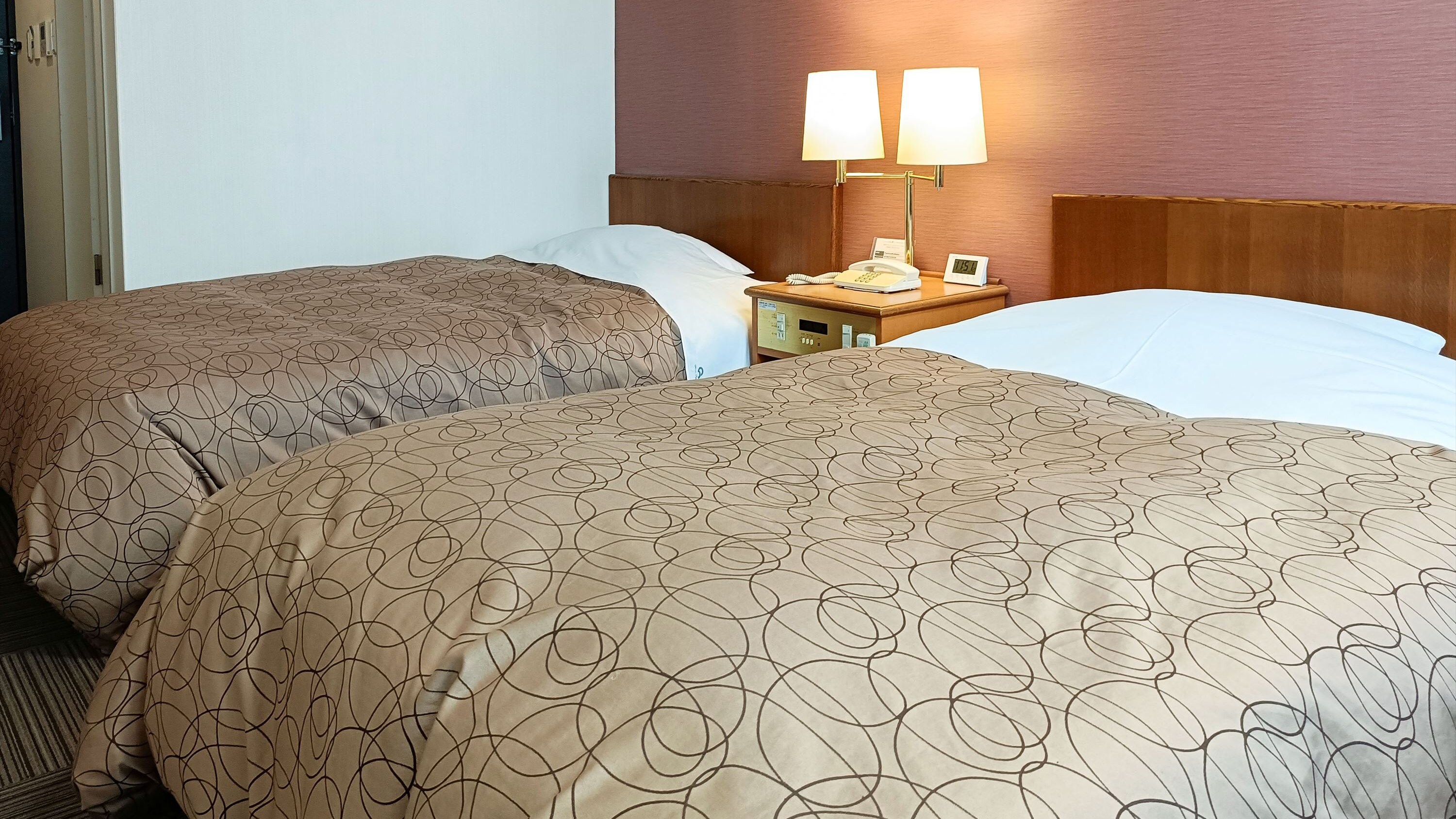 [Twin Room] Makes your stay more comfortable for business or sightseeing.