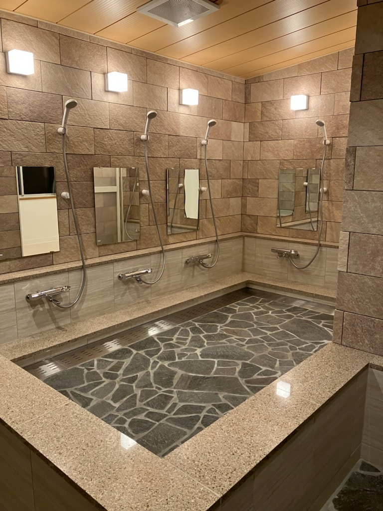 Renovated women's bath