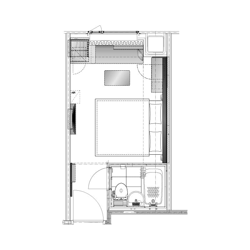 Double floor plan