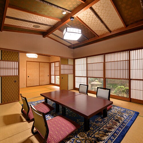 [Japanese-style room/Kurumi] This room is on the first floor, so it is also recommended for elderly people!