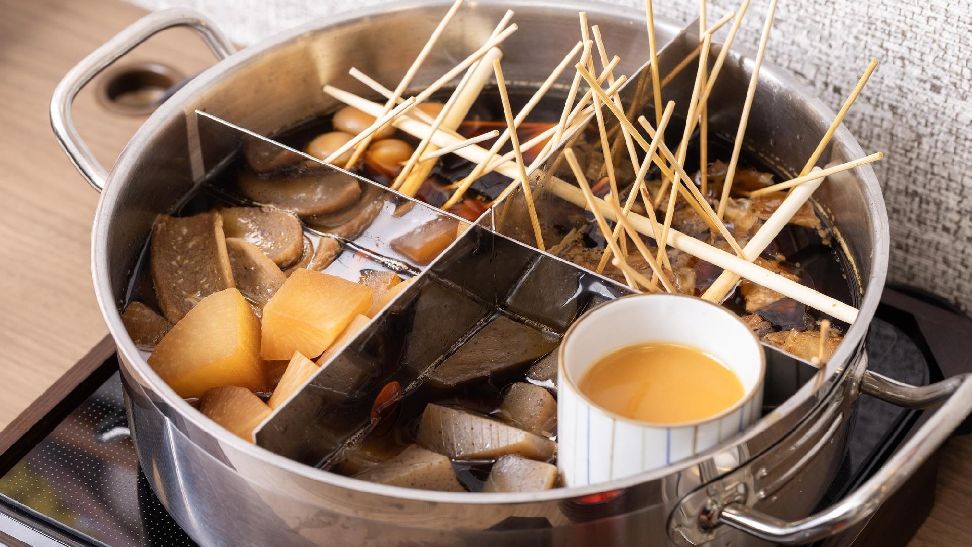 [Breakfast] Example of breakfast menu (Shizuoka Oden)