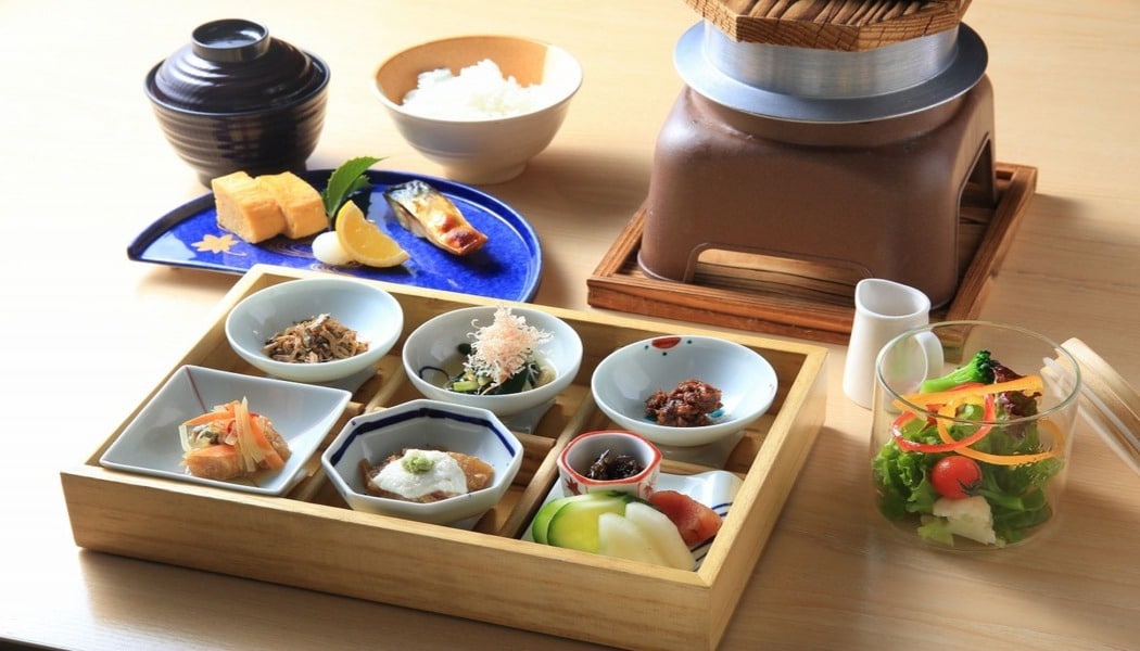 Japanese breakfast for local production for local consumption