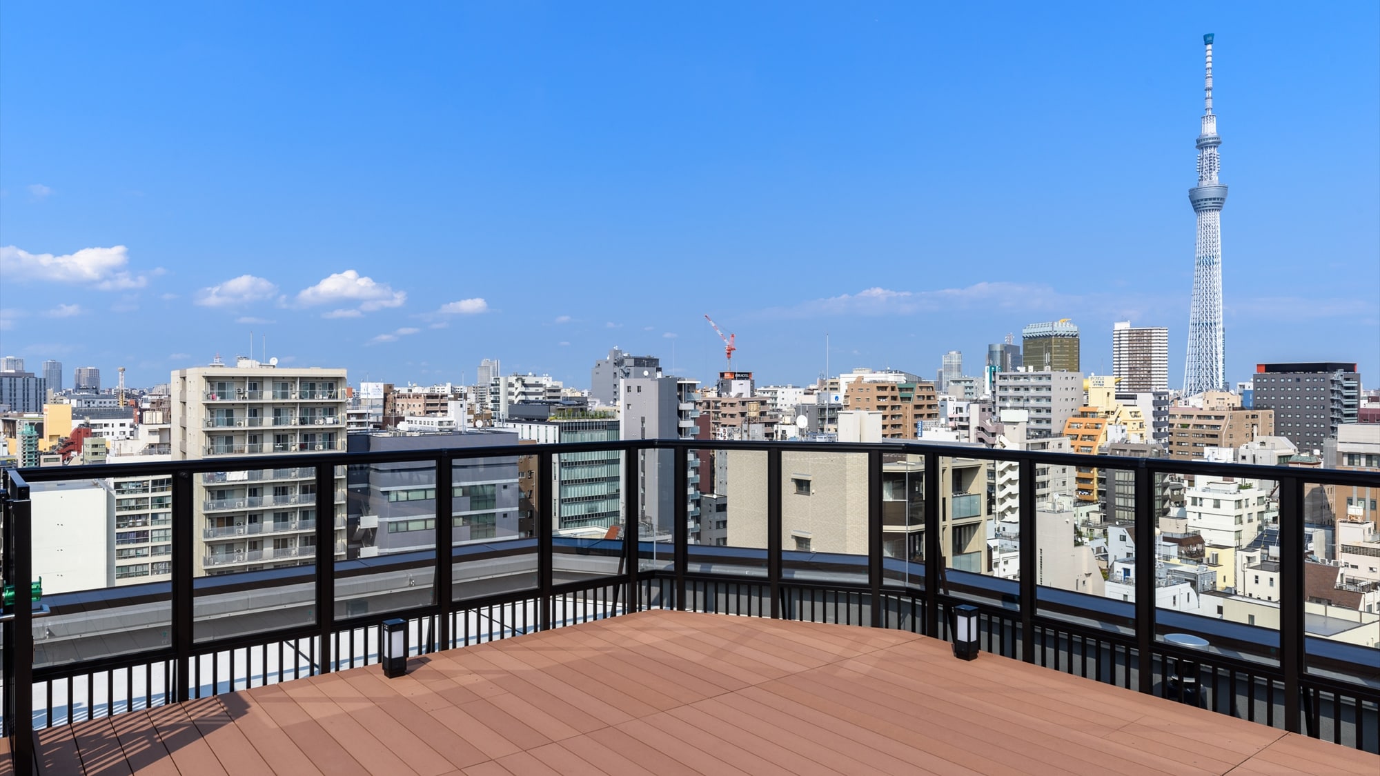 สำหรับแขกของโรงแรมเท่านั้น! ดาดฟ้าพร้อมวิวโตเกียวสกายทรี (R)