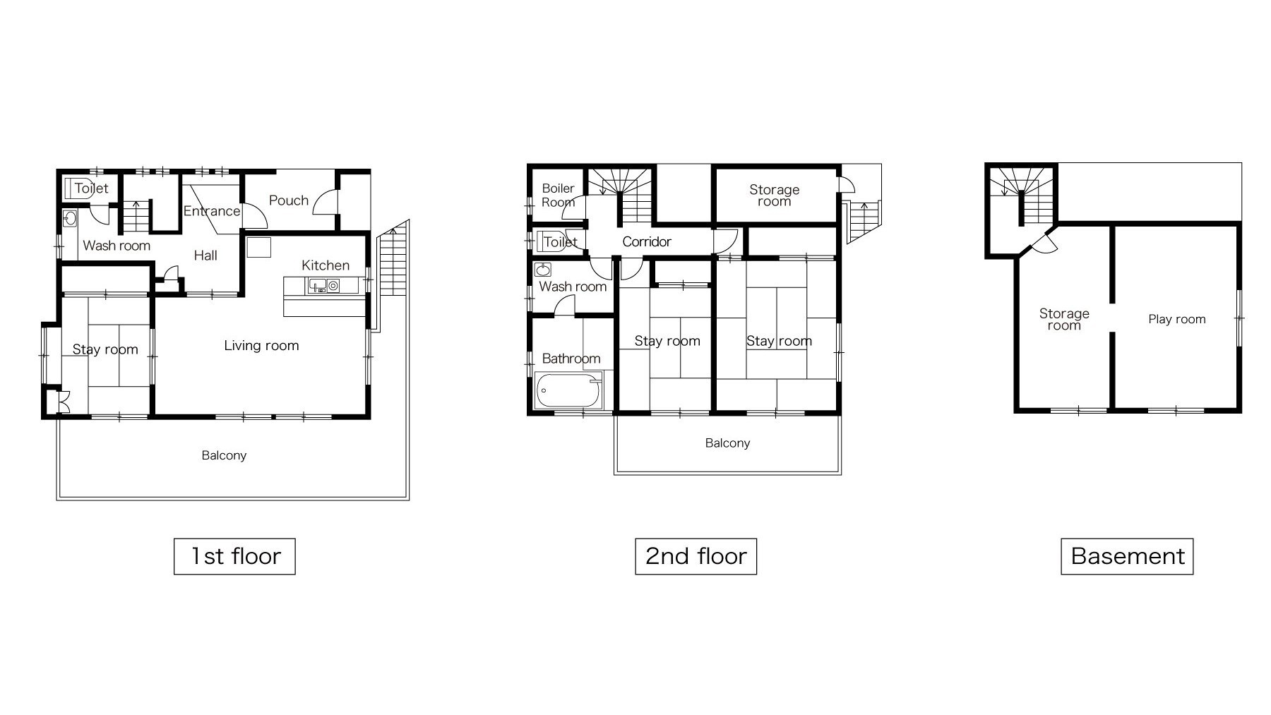 Resort House池景台106_平面图（示例）