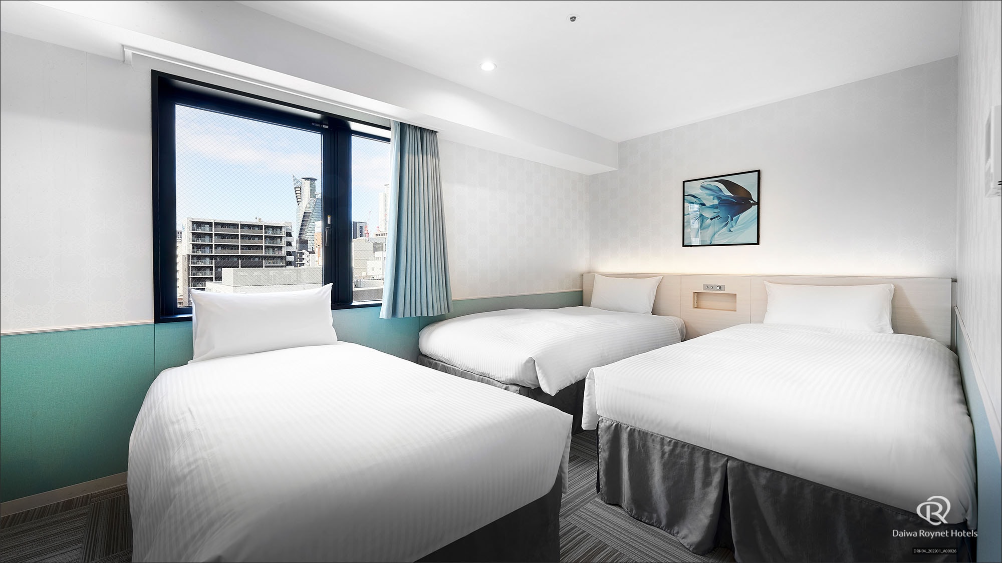 Superior twin room (for 3 people)