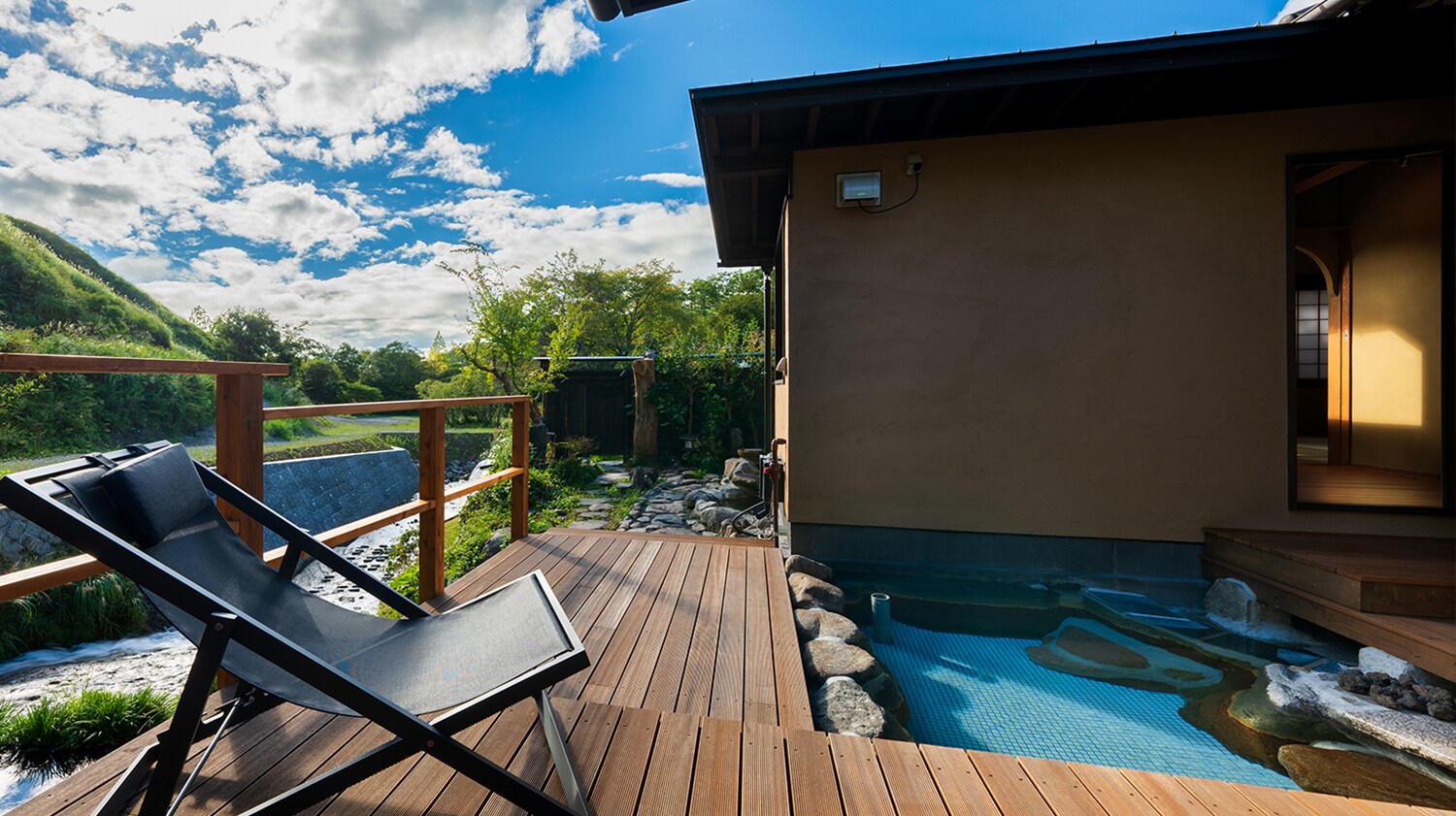 Completion scheduled for 2023 Hanashinobu / Outdoor bath