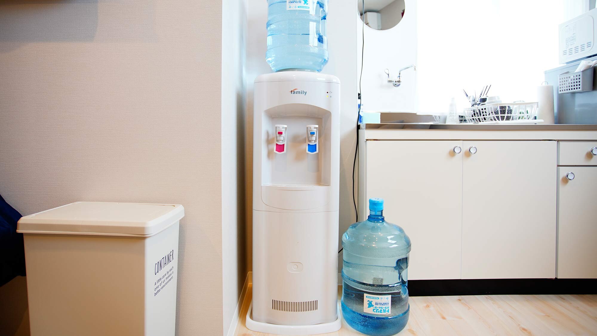 ・【102】I’m happy that it comes with a water server!