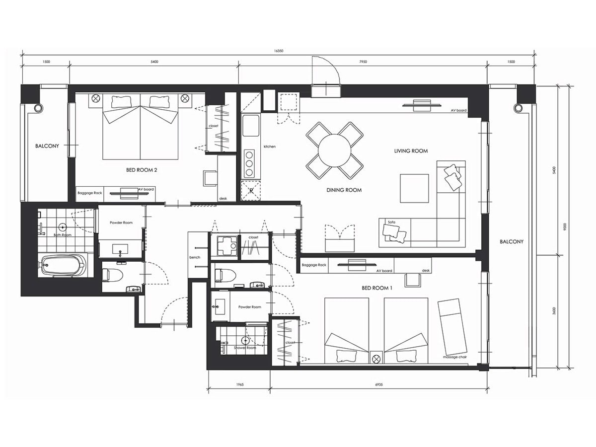 [ห้องสวีท] แผนผังชั้น