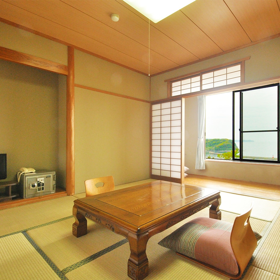 Main building 2nd floor, sea side Japanese style room, pets not allowed