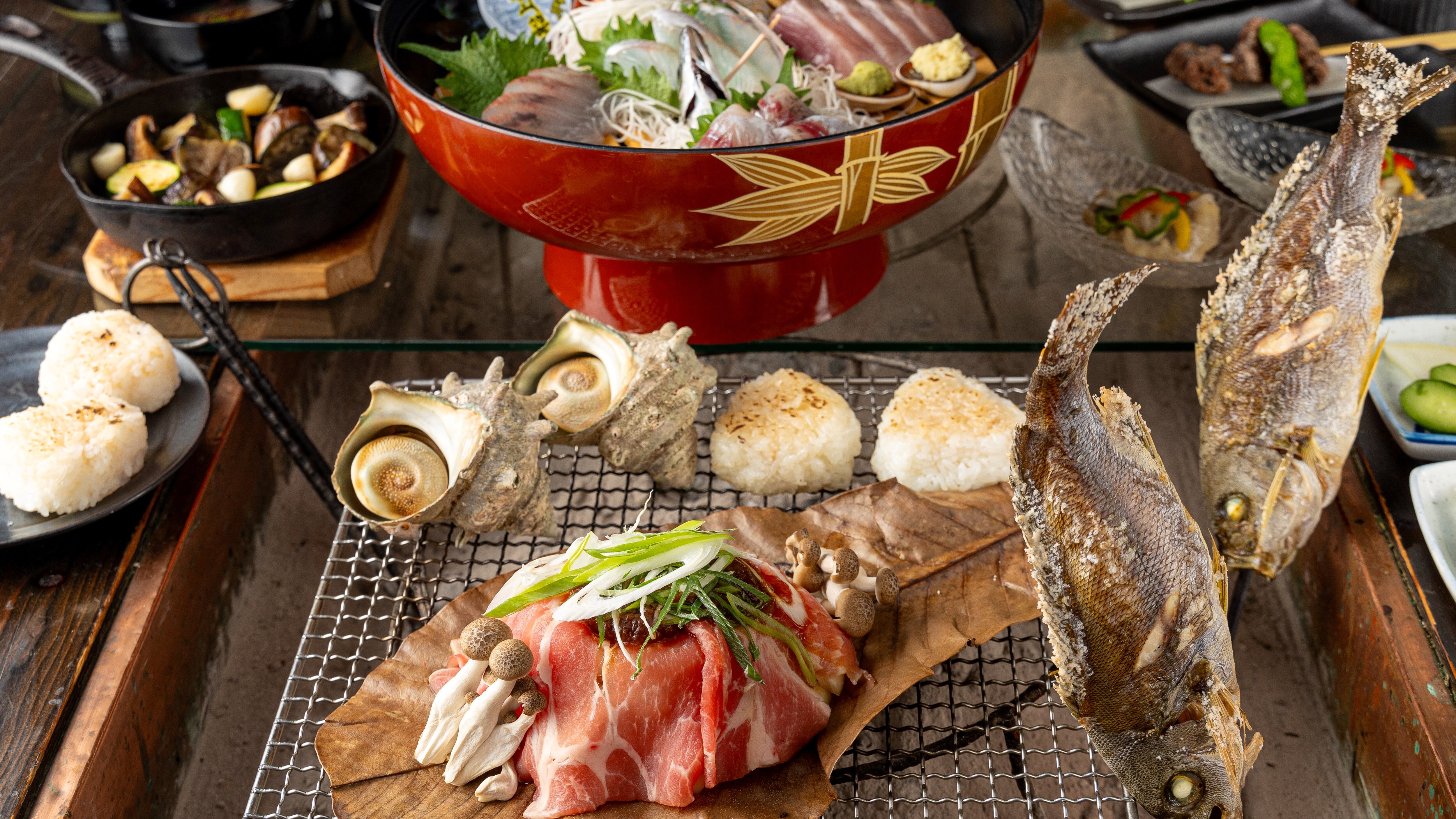 Chisan Chisho Grilled Course