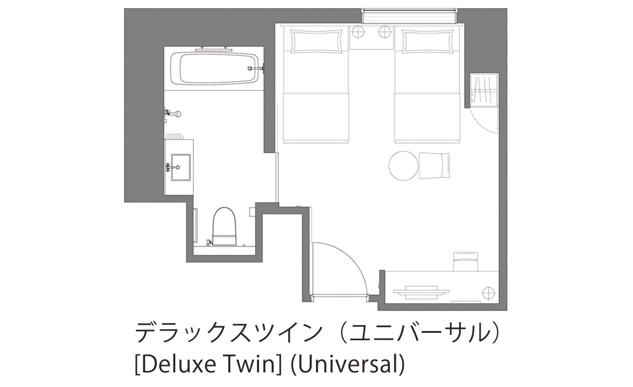 Phòng Deluxe Twin (Phổ thông)