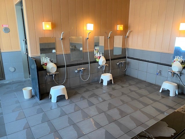 Large communal bath