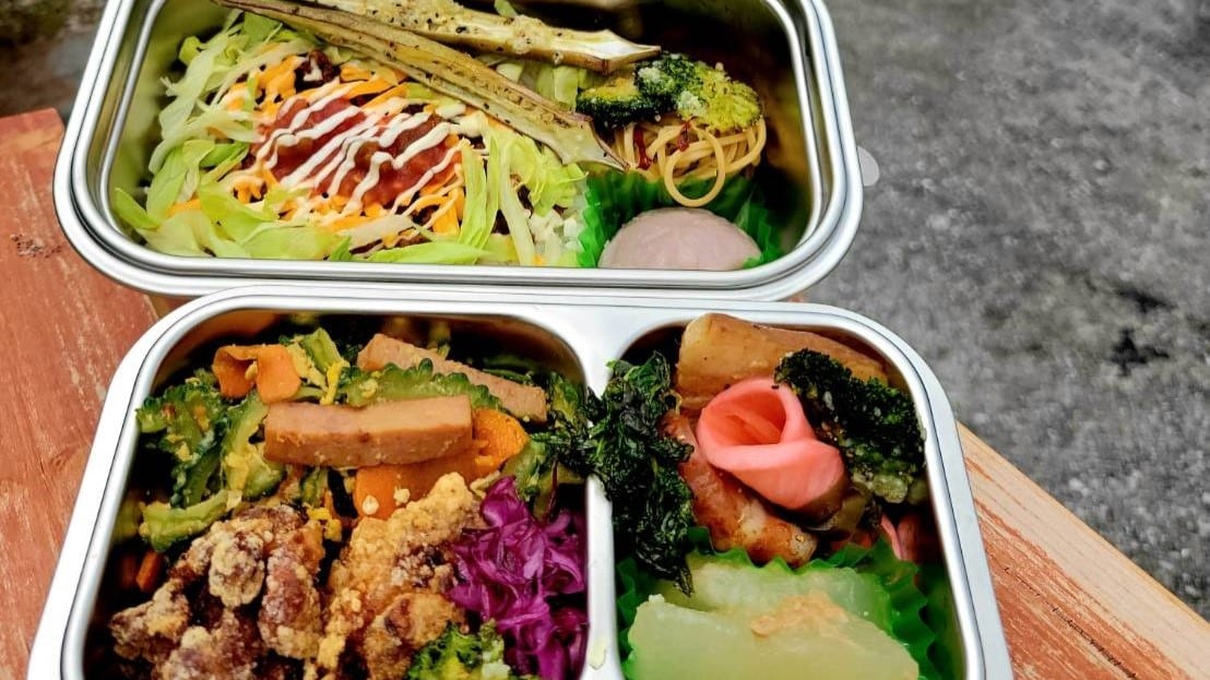 【晚餐便當方案】由當地人氣便當店使用山原食材製作的每日便當