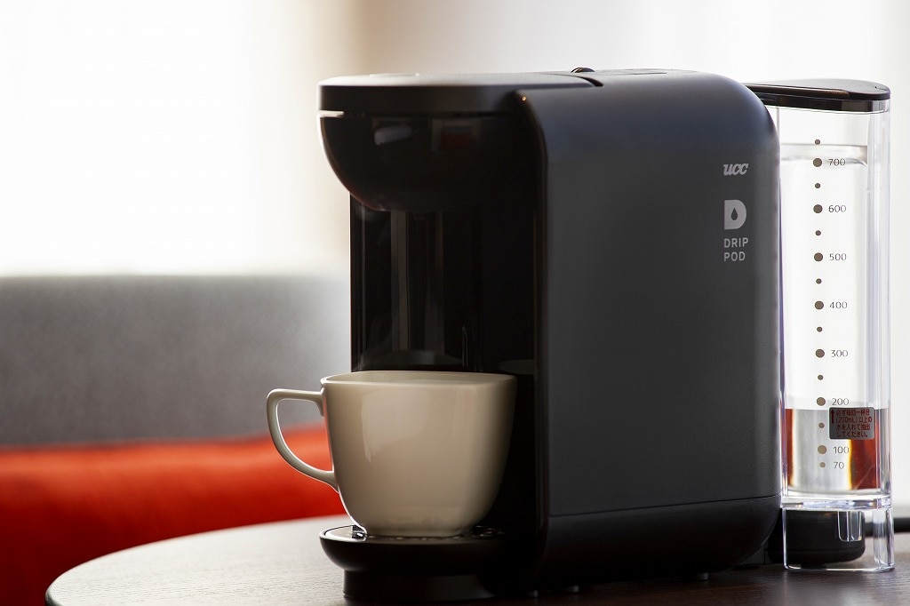 Coffee machine in the guest room