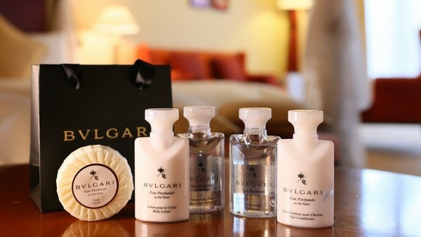 Bonus BVLGARI amenities