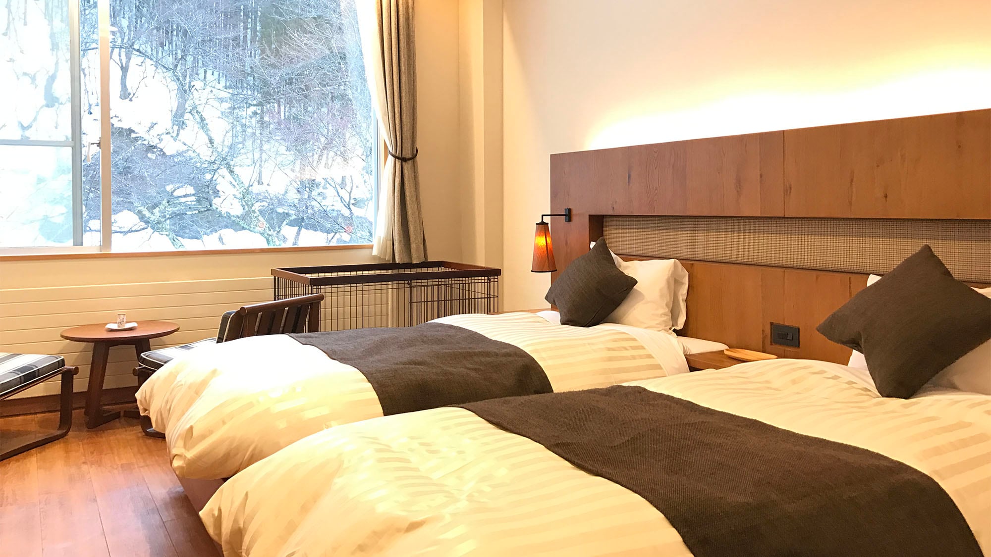 [Kazekidachi no Kawabe Shimeikan] ■ Pet-friendly Western-style twin room