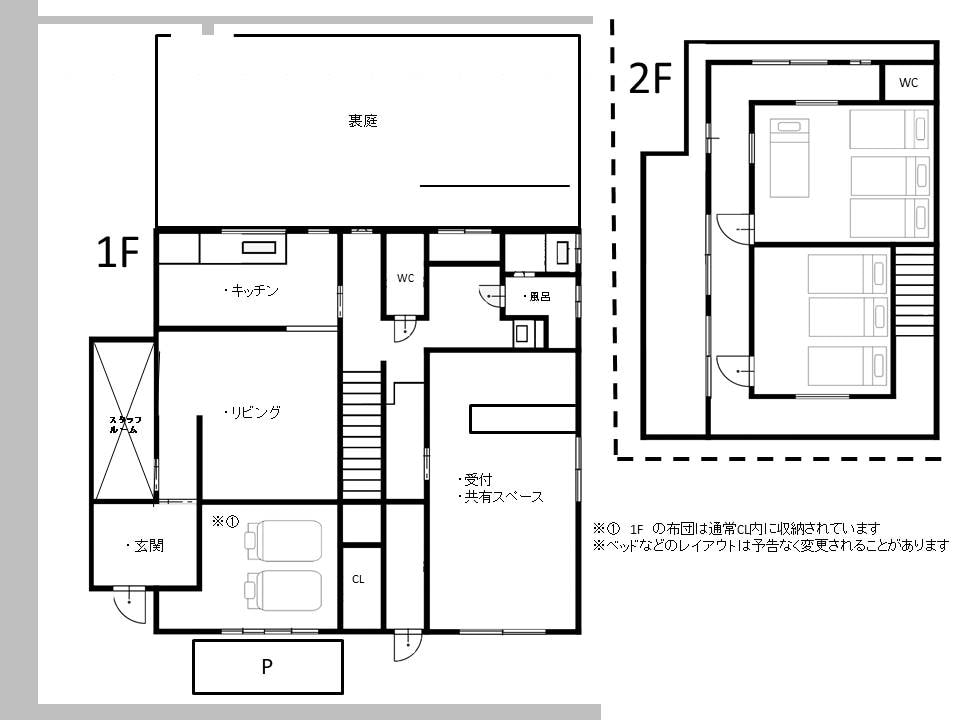 正常設施佈局