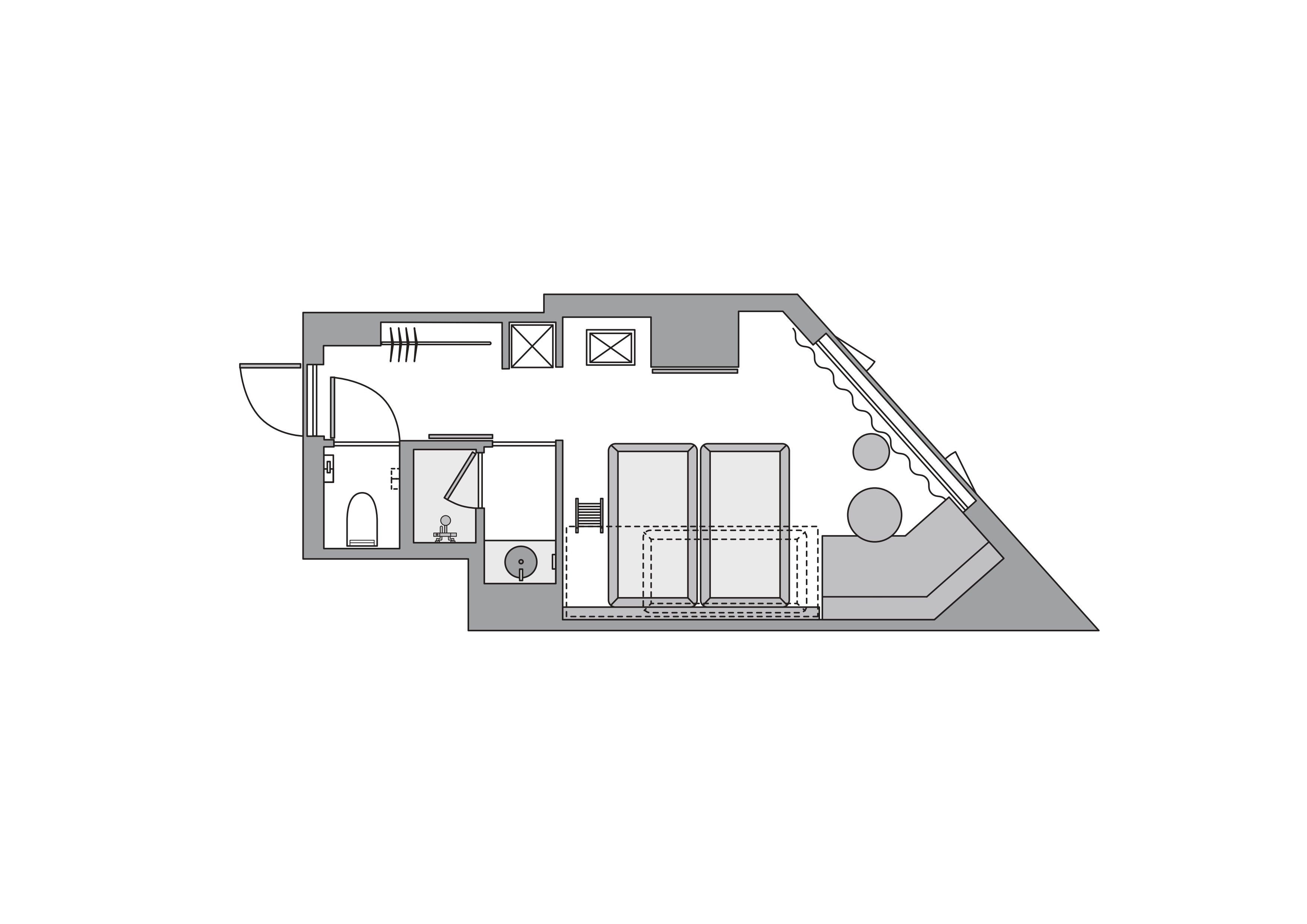 [Superior Triple Bunk ①] *Example