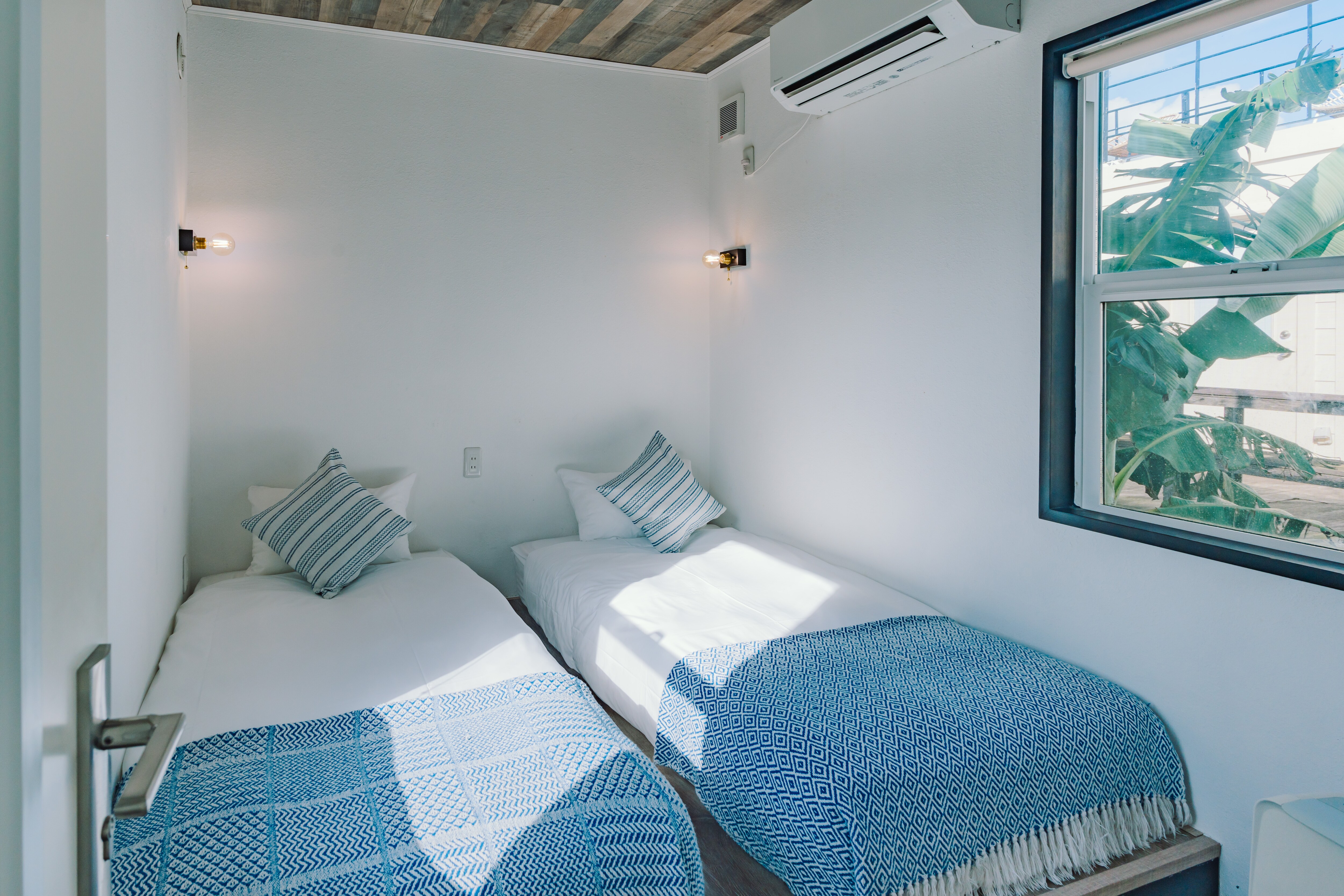 【4 bed cabin】 침실