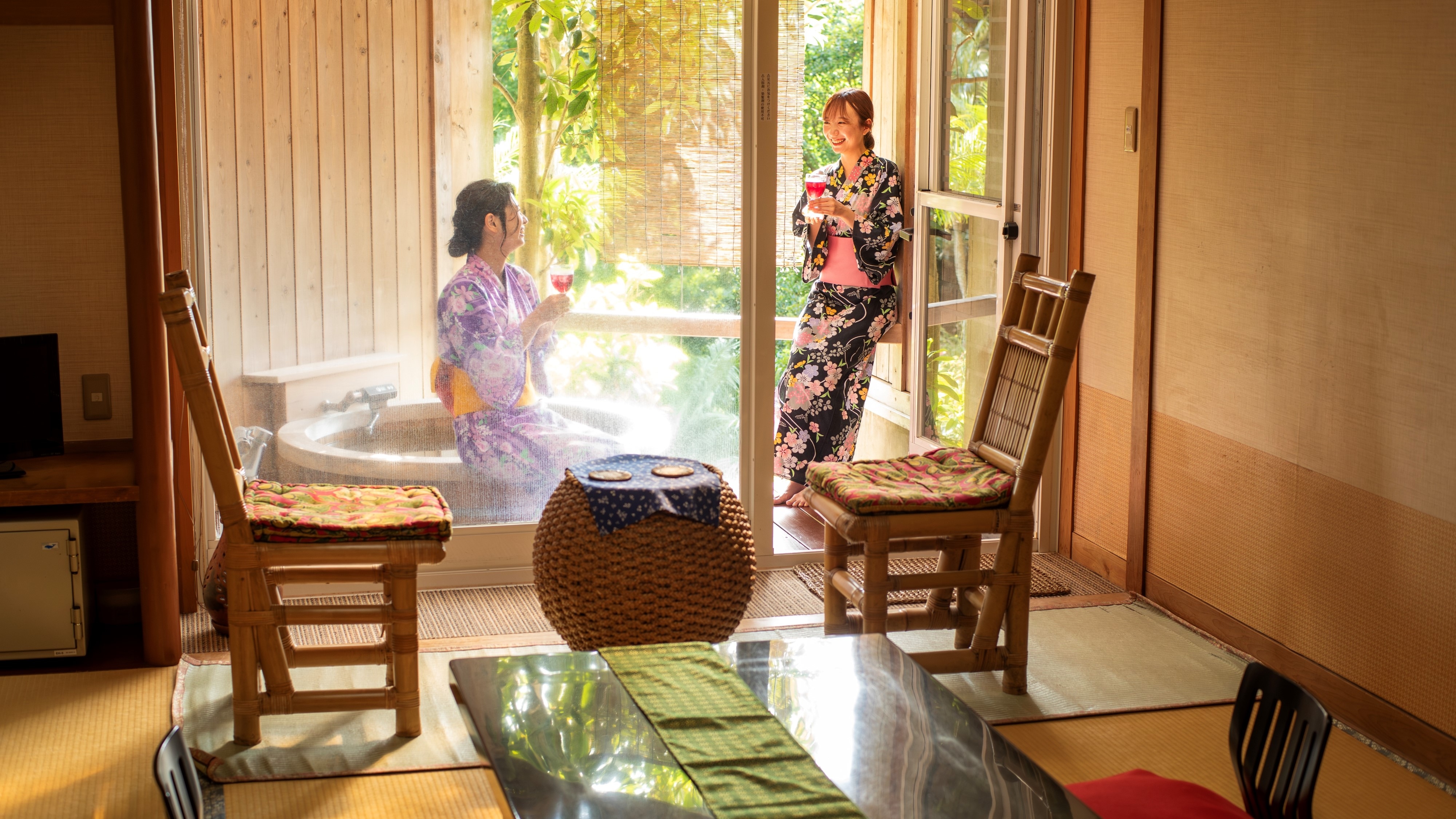 10 tatami room with open-air bath