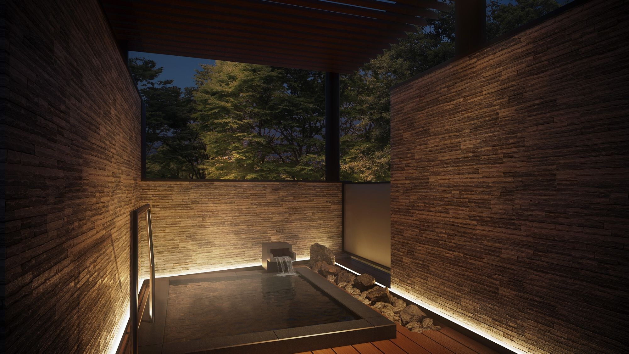 Superior Fourth with natural hot spring open-air bath/40 square meters
