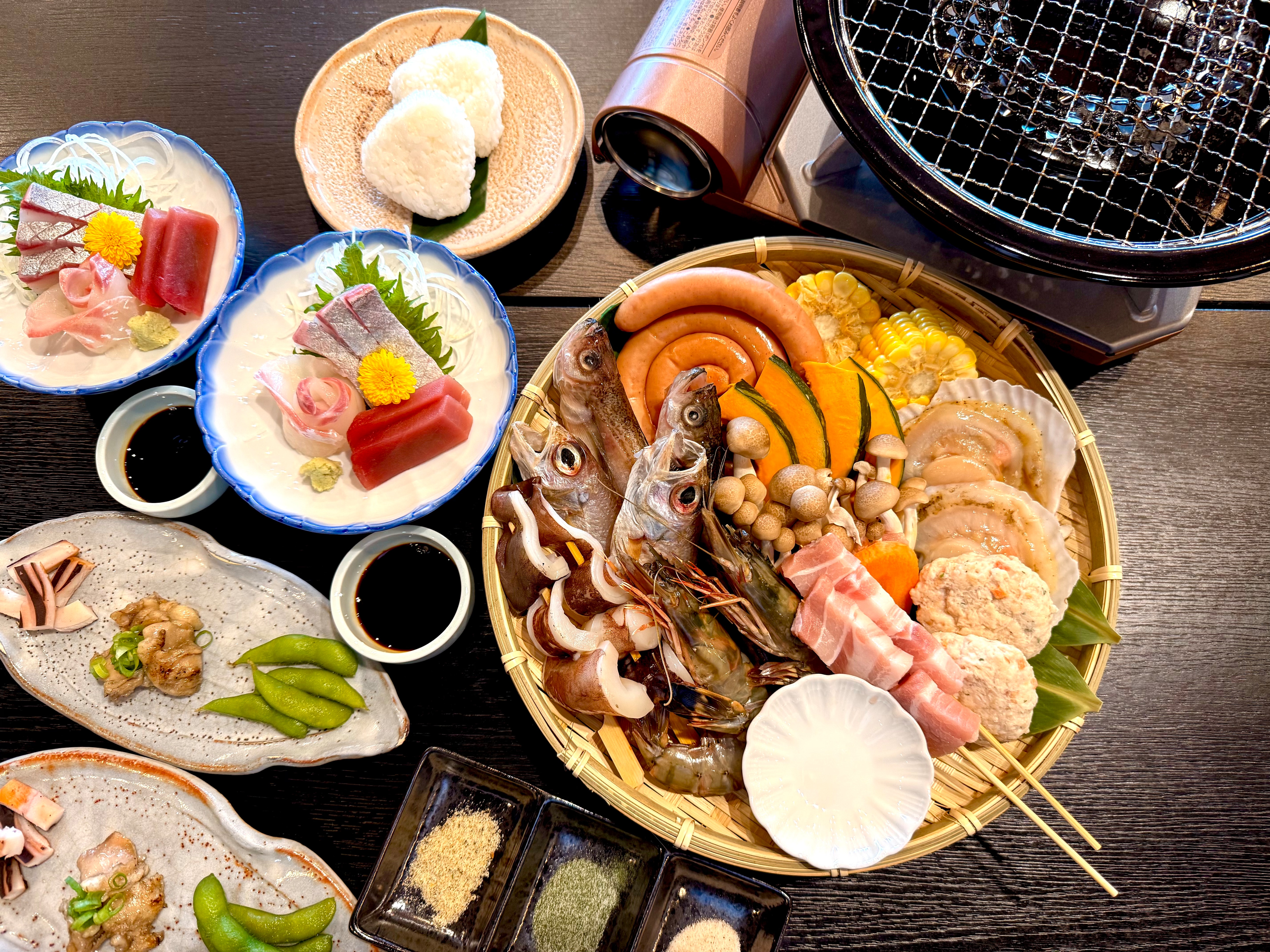 烤海鮮餐