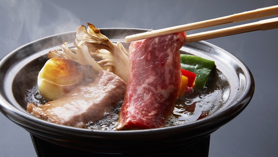 [Joshu beef teppanyaki]
