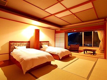 席夢思雙床日式房間