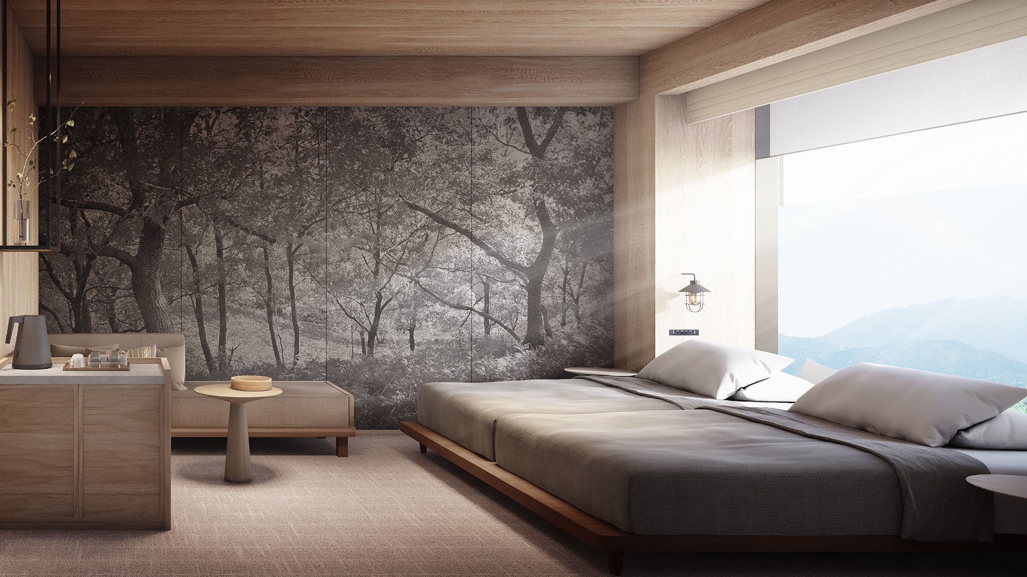 Superior Twin Room <Riverside> *Photo is for illustrative purposes only