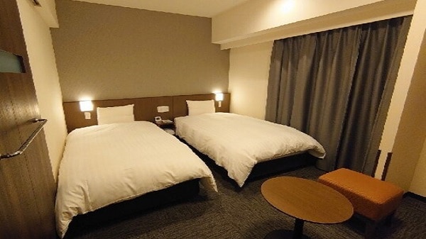 ◆Non-smoking twin room (110cm×195cm×2 beds) 20.47㎡
