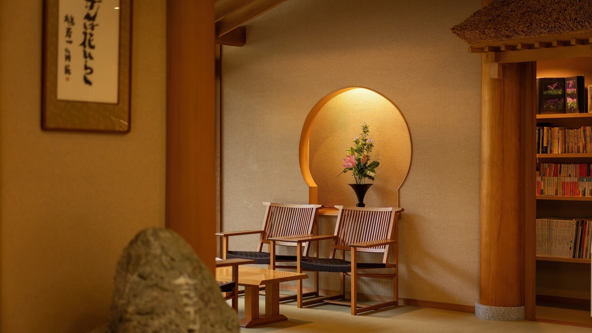 ■大廳｜作為傳達秋田之心的旅館，迎接您的光臨。