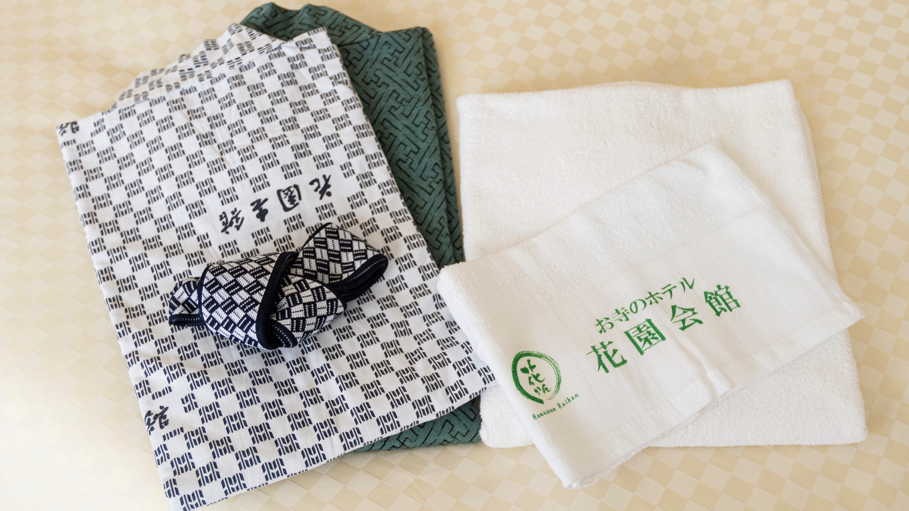 Yukata & towels