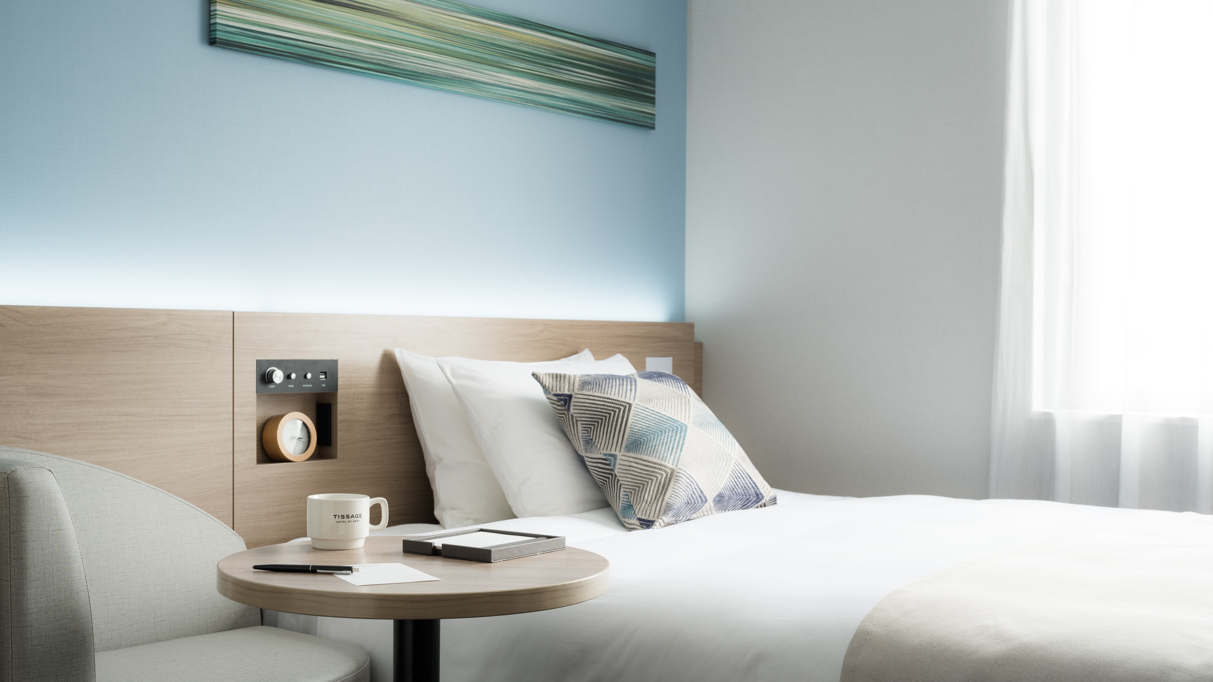 The guest rooms are decorated in Okinawan tones to enhance your trip.
