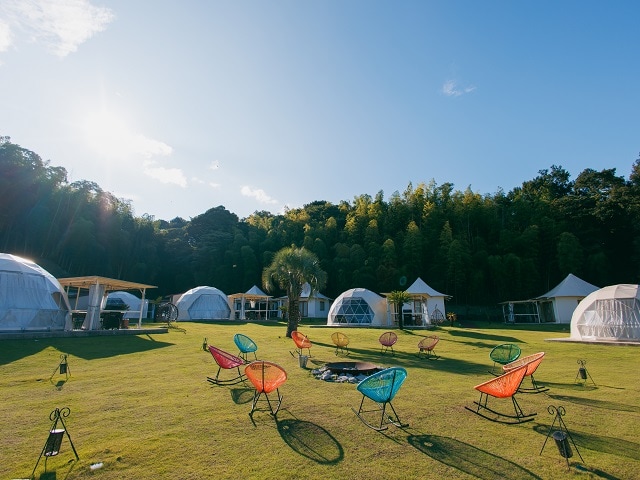 Glamping exterior