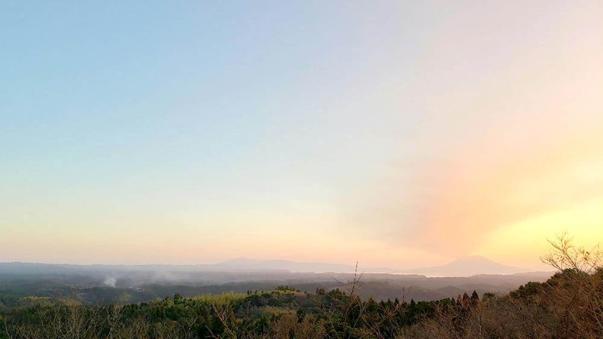 ・ View from the terrace