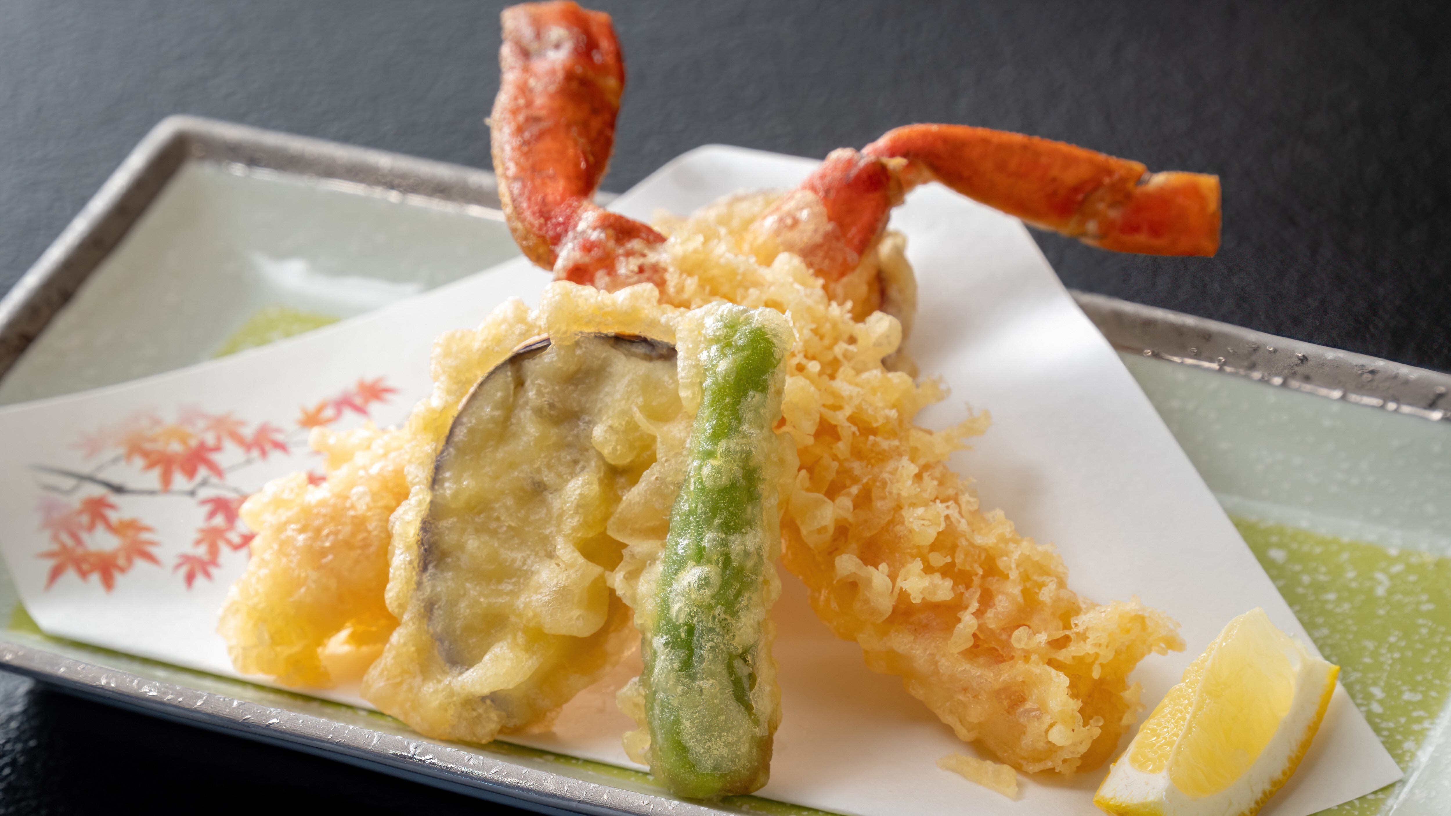 [Winter dish] Crispy and delicious "Snow crab tempura"