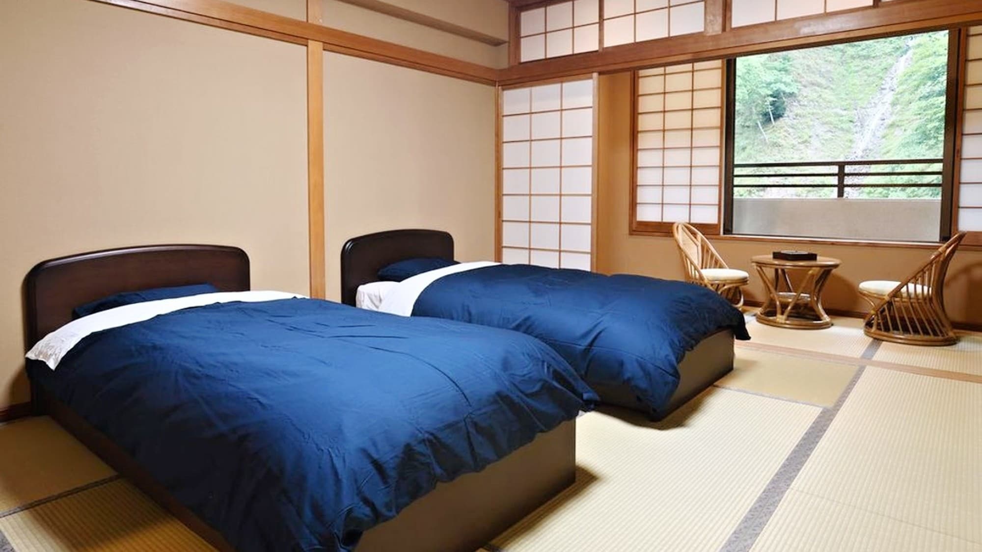 [Japanese-style bedroom 14 tatami mats] Sekizenkan/Kinugawa River side *Example