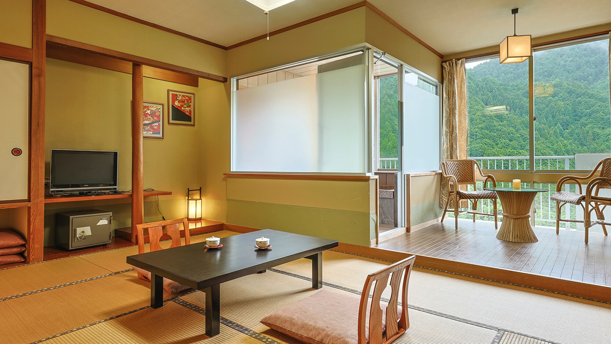 附全景浴池的日式客房|43平方公尺【ReFa 配套】