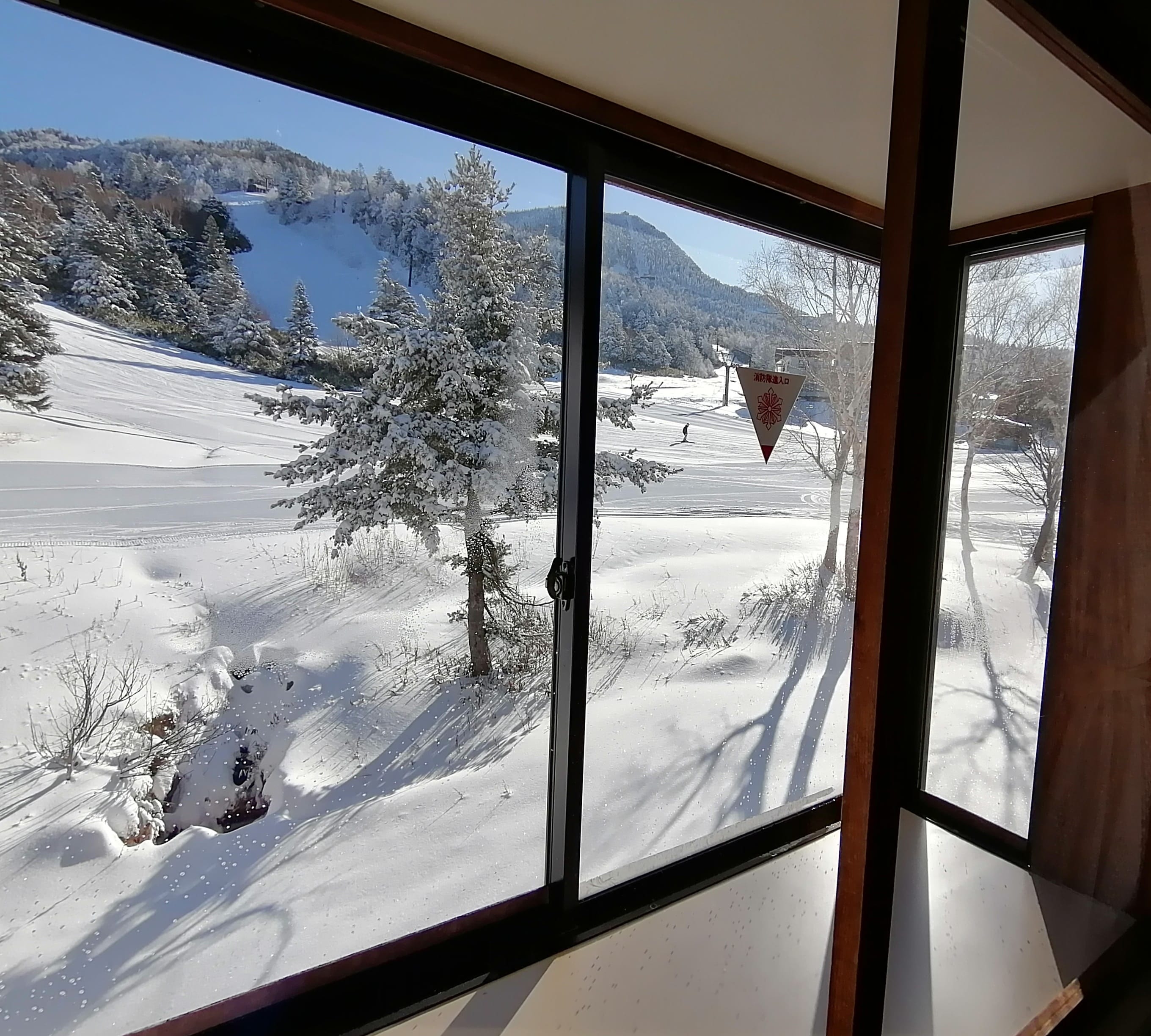 ★View from the Japanese-style room in the new building
