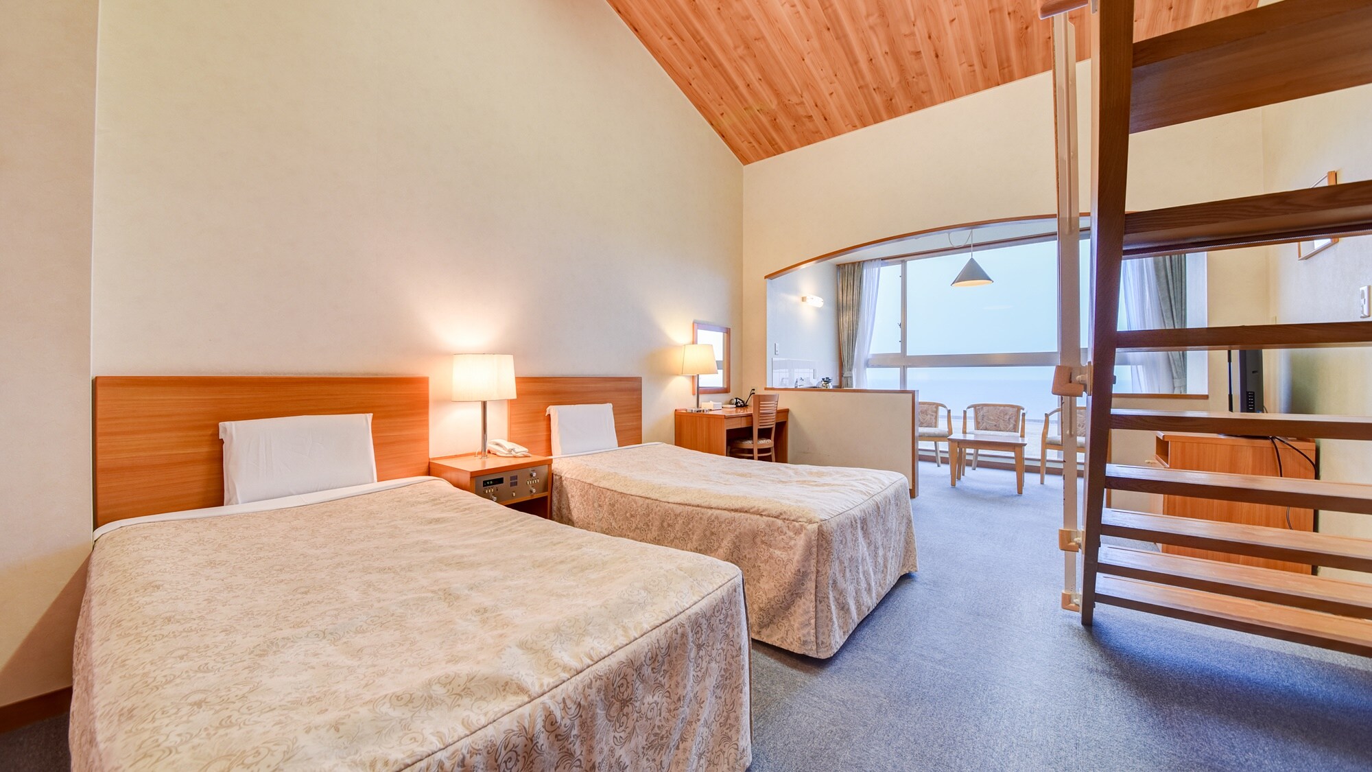 *Example of a room/Leave the room to us! Relax and enjoy the ocean view.